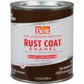 All-Source Rust Coat Oil-Based Gloss Enamel, Chestnut, 1 Qt. 203573D